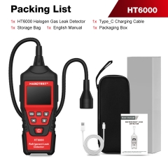 HT6000 12LBS R134a High Accuracy Refrigerant Gas Cylinder for Car Air Conditioning & Automotive HVAC System Refrigerant Leak Detector