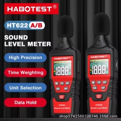 Habotest Professional Digital HT622A/B Decibel Meter Noise Detector and Level Measuring Instrument