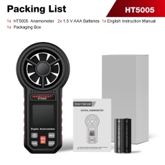 Industrial-Grade Miniature Digital Anemometer HT5005