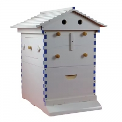 BEE-H05 Wooden Bee Hive Box Honey Automatic Auto Flowing Beehive
