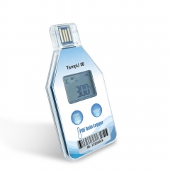 TempU08 Waterproof Temperature Recorder Single Use USB Disposable Temperature Data Logger