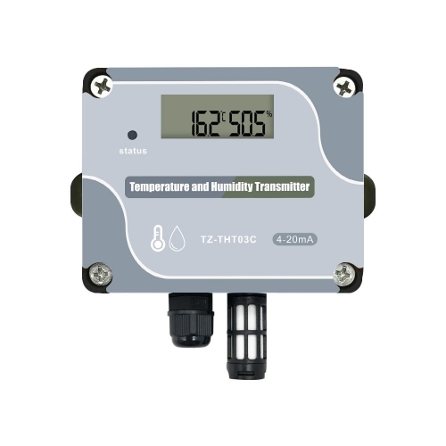 TZ-THT03C Industrial Temperature and Humidity Transmitter 4-20mA Sensor ...