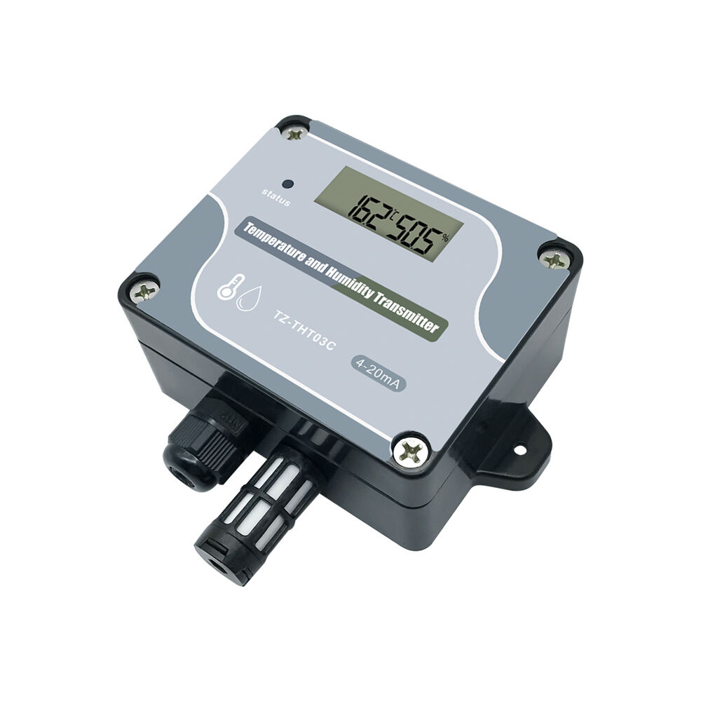 TZ-THT03C Industrial Temperature and Humidity Transmitter 4-20mA Sensor ...