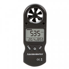 TL-300 3-in-1 New Digital Mini LCD Anemometer Meter Wind Speed Gauge & Temperature Thermometer