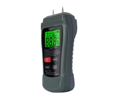 TL-MT18 Portable Industrial Grade Wood Moisture Meter LCD Display 0.1% Resolution 0.5% Accuracy for Timber Concrete Construction