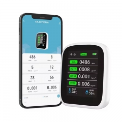 CH-PV28CW Infrared Mini 8-in-1 WIFI Carbon Dioxide Formaldehyde air Quality Detector Portable TFT Display Testing PM2.5, HCHO