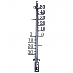 YH-311520 Big Gardem Digital Wall Mounted Zinc Alloy Thermometer Metal Garden Thermometer Indoor Outdoor Thermometer
