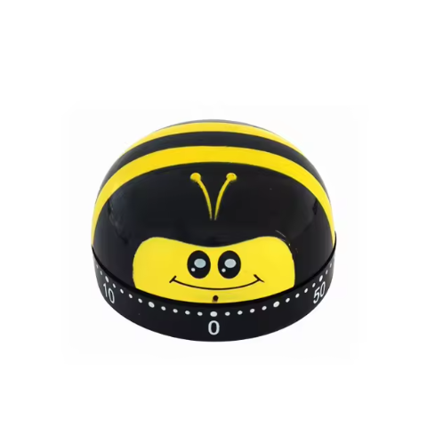 MT324 Cartoon Bee Mechanical Timer 60 Minute Countdown Funny Kitchen ...