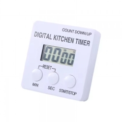 D01-100M ABS Magnetic LCD Digital Kitchen Countdown Timer Alarm Practical Plastic Stand Kitchen Timer for Cooking Alarm Clock