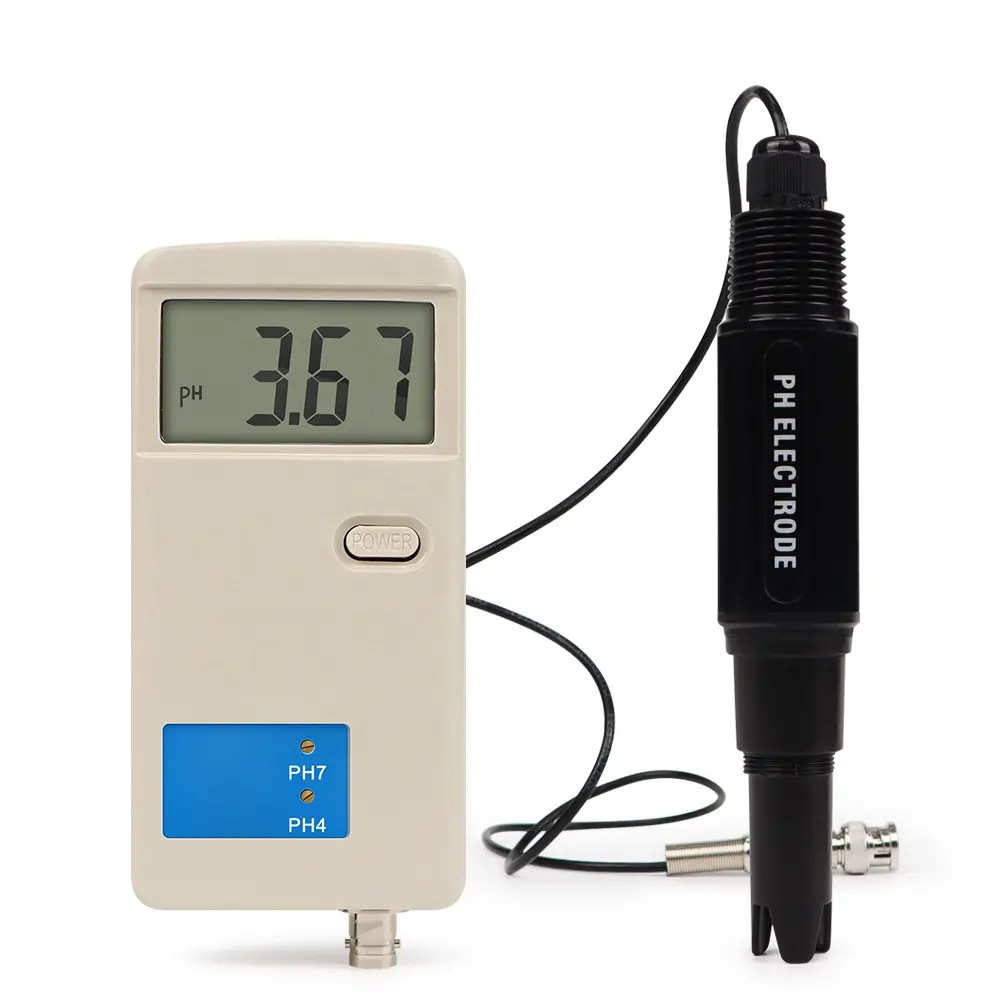 Phstat Price PH-012-201PH Factory Price Portable LCD 0-14PH Temperature Compensation ...