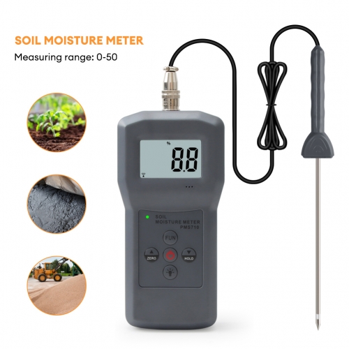 PMS710 Digital Soil Moisture Meter for Measuring Moisture Content of ...