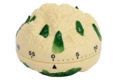 MT220 Cauliflower Shaped Timer 60 Minute Count Down Manual Kitchen Timer Mechanical Timer