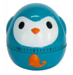MT340 Cartoon Timer 60 Minute Countdown Mechanical Rotating Kitchen Timer for Cooking