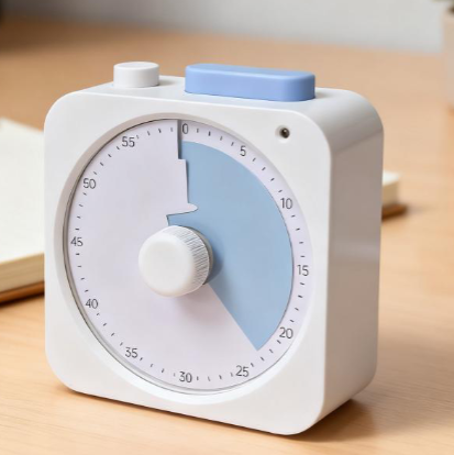 HX-817 60 Minutes Custom Countdown Visual Timer for Kids Focus Tool for ADHD & Autism Time Management Study Tool