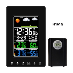 JM-H161G-Colour Wireless Transmission Color Display Weather Forecast Indoor Outdoor Temperature Humidity Meteorological