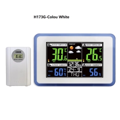 JM-H173G-Colour Wireless Transmission Color Display Weather Forecast Indoor Outdoor Temperature Humidity Meteorological
