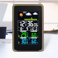 JM-H168G-Colour Wireless Transmission Color Display Weather Forecast Indoor Outdoor Temperature Humidity Meteorological