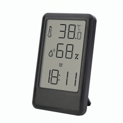 YD-9032 New Lcd Large Screen Alarm Clock Table Top Hanging Dual-use Children's Room Temperature and Humidity Display Digital Clock