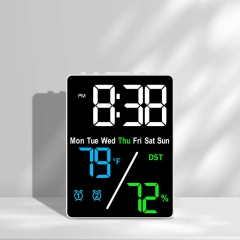 YD-5508 Multifunction Electronic Alarm Clock Simple Setting Households Thermometers Desk Clock temperature and humidity