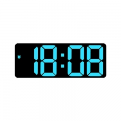 YD-0712 Modern Multi-functional Desk Clock Bedroom Table Clock Reloj LED Mirror Digital Alarm Clocks
