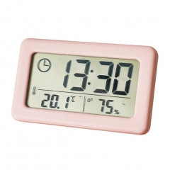YD-YD005 Small Household Hygrometer Thermometer Temperature Humidity Tester Alarmed Clock for Eyelash Extension Beauty Salon Use
