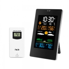 JS-3389 Wifi Connected Multifunctional Home Electronic Tool Climate Detection Compact Weather Meteo Station
