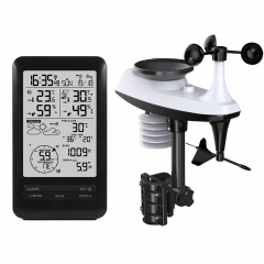 JS-FJ3395E Agricultural Greenhouse Weather Station Digital Thermometer Hygrometer Wind Speed Direction Home Professional Weather Station