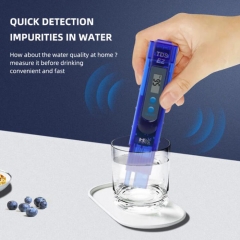 TDS-EZ Digital TDS Meter Professional 0-9990ppm Water Quality Tester Drinking Aquarium Pool Filter Meter Total Dissolved Solids Monitor