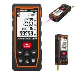 Sndway SW-TA70 70m Industrial ODM OEM Multi-functional Distance Area and Measure Tape USB-C Laser Distance Meter with Customized Rangefinder