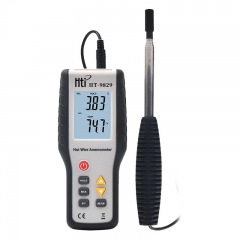 HT-9829 Digitalize Hot Wire Wind Speed Meter Thermal Ultrasonic Wireless Anemometer for Wind Speed Measurement