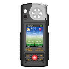 ST9866A Handheld Weather Station Barometric Pressure Wind Speed Measurement Capabilities 2.4" TFT Screen Type-C Data Export for