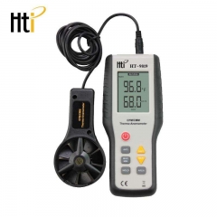 HTI HT-9819 0.4~30m/s High Quality CFM/CMM Wind Speed Meter Digital Wind Sensor Thermo-anemometer