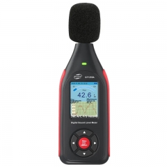 BENETECH GT1355A 30-130dB Decibel Meter Noise Level Tester with Software Storage Sound Volume Meter Level Measuring Instruments