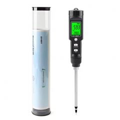 EC-8801A Portable Ec/temperature 0.00-10.00ms/cm Digital Green Backlight Display Soil Ec Meter