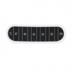 TTE01718 37-70 Coffee Pot LCD Temperature Measurement Sticker Temperature-sensitive Color-changing Sticker Temperature Sensing Sticker