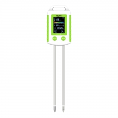 YY-1105 6 in 1 Digital Soil Tester PH Moisture Light Temperature Fertility Humidity Meter LCD Garden Soil Test Meter for Plants Farming