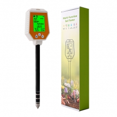 YY-1080 6 in 1 Soil Tester PH/EC/humidity/sunlight/air Humidity/temperature, High Accuracy Conductivity