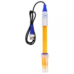 ORP-501 ORP composite electrode Spare parts Composite Electrode ORP Probe Sensor Range 0~1500mV -BNC Connector, Platinum Ring, for Wastewater & Lab Use