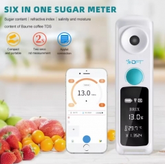 RF031 0-95% DiFluid Smart bluetooth Digital TDS Meter Coffee Concentration Meter Waterproof Coffee Refractometer