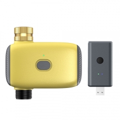 Smart Digital Zigbee Water Timer Garden Timing Irrigation Automatic Waterproof Watering Device with APP Controller YZD05B+WG04