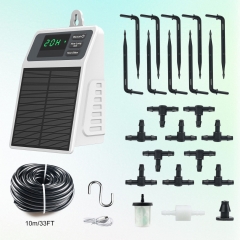 SOP17 Solar Automatic Balcony Watering Kit Indoor Plants Home & Garden Plastic Micro Drip Irrigation System