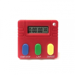PS-331 3 Keys Digital Stopwatch Timer Eco-Friendly Plastic Electronic Kitchen Usage Option for 99m59s or 99h59m