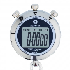 PS-528 Metal Stopwatch Stop Watch for Sports, Stopwatches Timer for Coach Sports Running with 0.01second Timing, Clock, Alarm