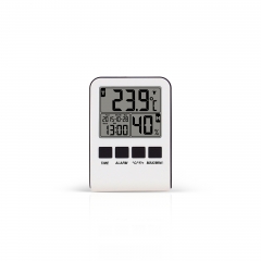 SH-013 Large Screen Digital Thermohygrometer Indoor/Outdoor Probe Household Vertical Wall-Mounted Temperature Humidity Meter SH-014 ABS