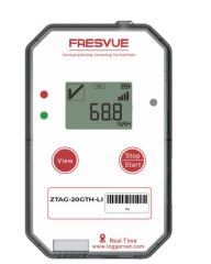 ZTAG-2OGTHL-LI Light & Location -20 to 70°C 33,000 Single-Use Real-Time Temperature &Humidity Data Logger