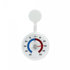 ZLJ-020 Bi-metal Indoor/Outdoor Garden Wall-Mounted Instant-Read Thermometer with OEM/ODM Customization 1C Resolution 1 Year Warranty