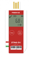 ZTAG-DU 25,000 records -30℃~70℃ 180 days Single-use temperature data logger (with screen and USB)