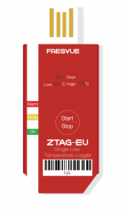 ZTAG-EU 33,000 records -30℃~70℃ 180 days Single-use temperature data logger(without screen and USB)