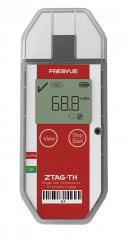 ZTAG-TH 25,000 recorder -30℃～+70℃ /0%~100%RH Single-use temperature&humidity data logger