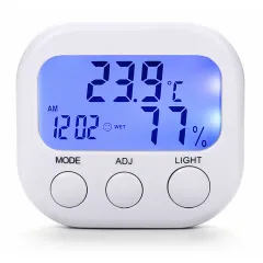 TH800 Digital Indoor Thermo -hygrometer LCD Monitors Wall Mounted Portable Electric Temperature Humidity Instruments Meter